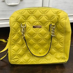 Kate Spade Yellow Leather Shoulder Bag